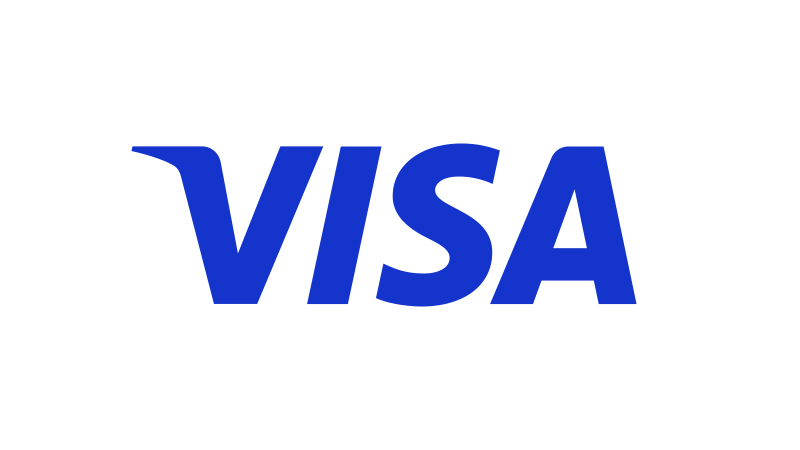 Image of the Visa logo.